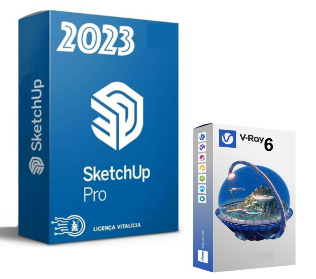 Sketchup Pro 2023 + Vray 6 Permanente Para Windows – SevenSoftwares