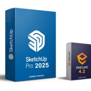 Sketchup Pro 2025 + Enscape 4.7 Permanente Para Windows
