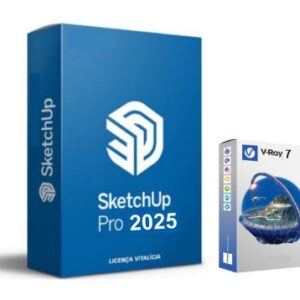 Sketchup Pro 2025 + Vray Permanente Para Windows